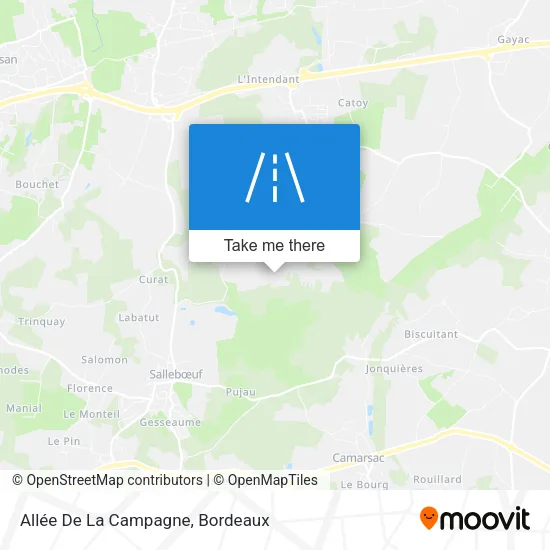 Allée De La Campagne map