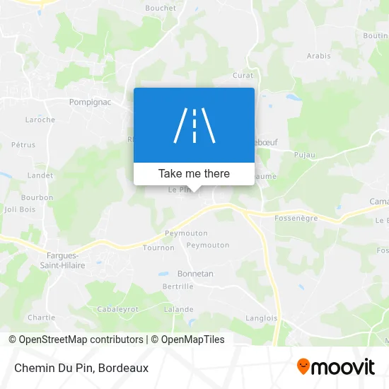 Chemin Du Pin map