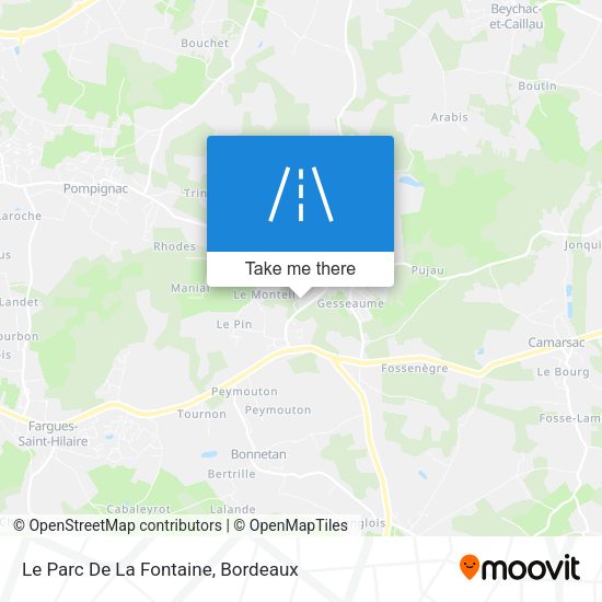 Le Parc De La Fontaine map