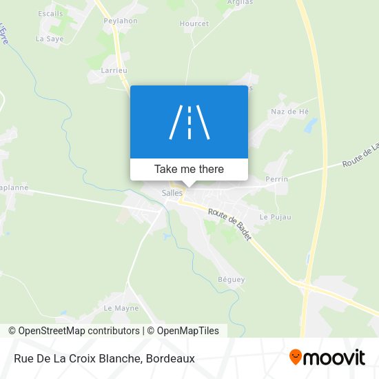 Rue De La Croix Blanche map