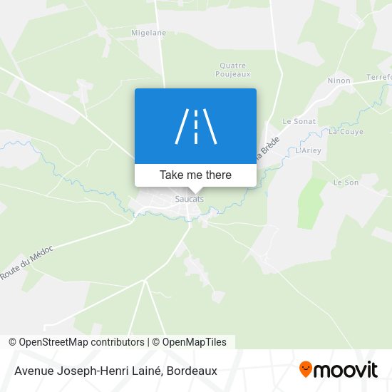 Avenue Joseph-Henri Lainé map