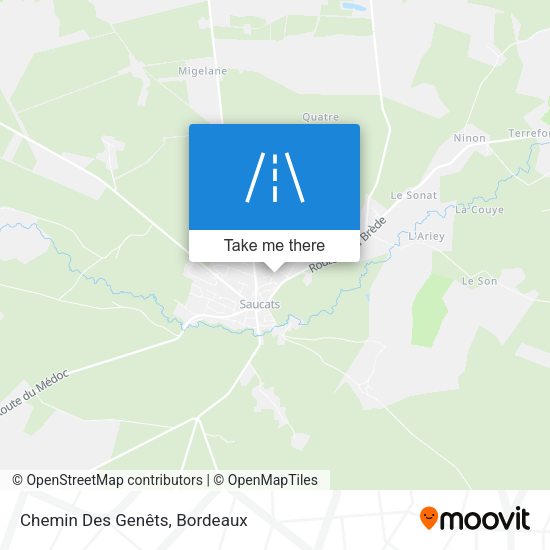 Chemin Des Genêts map