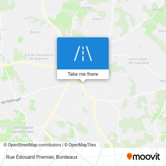 Rue Édouard Premier map