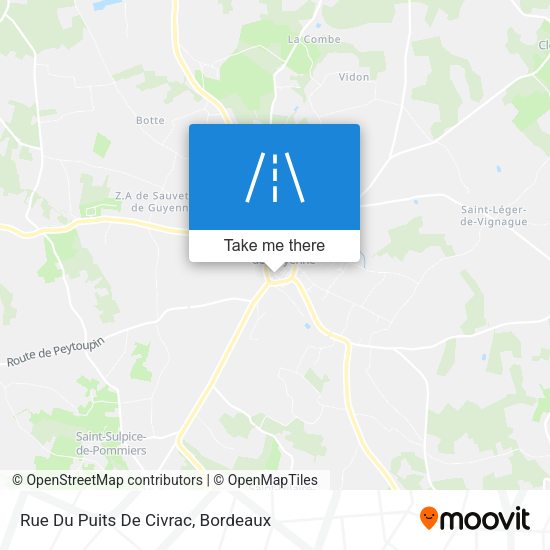 Rue Du Puits De Civrac map