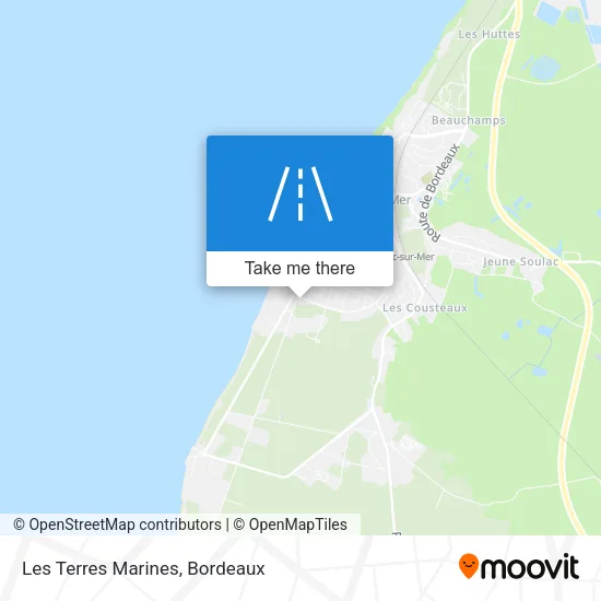 Les Terres Marines map