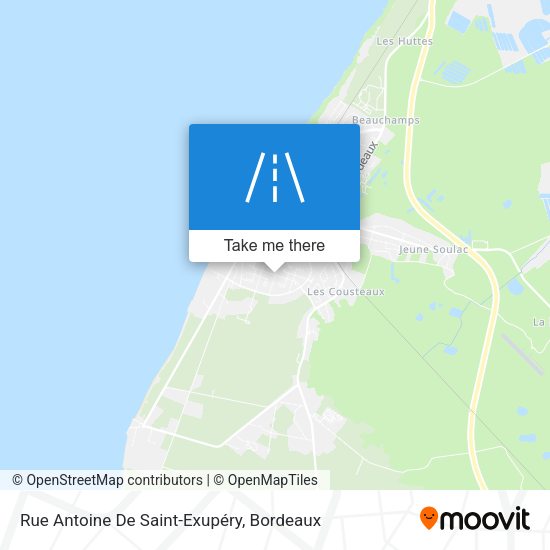 Rue Antoine De Saint-Exupéry map