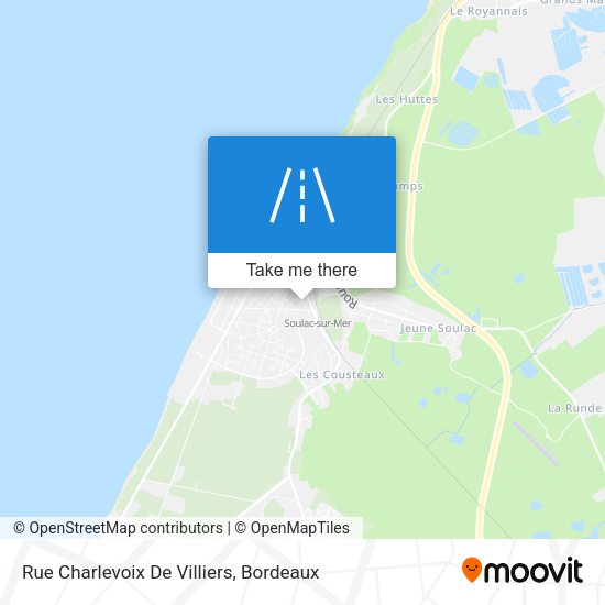 Rue Charlevoix De Villiers map