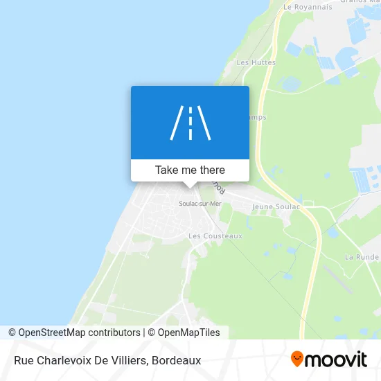 Rue Charlevoix De Villiers map