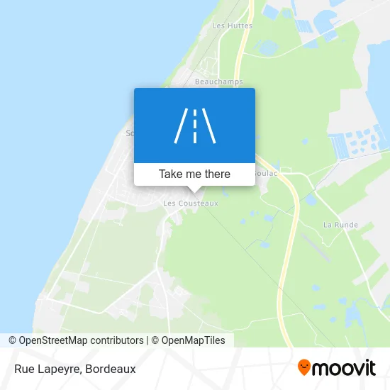 Rue Lapeyre map