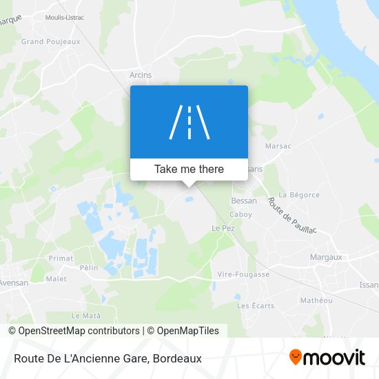 Route De L'Ancienne Gare map
