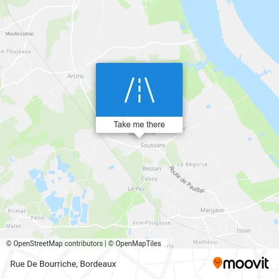 Rue De Bourriche map