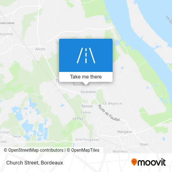 Rue De L'Église map