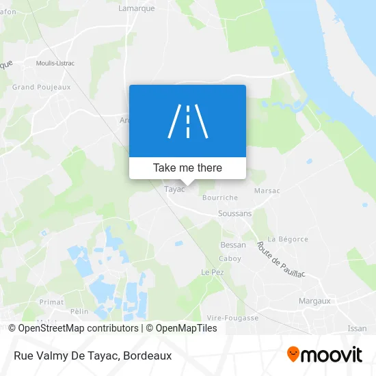 Rue Valmy De Tayac map