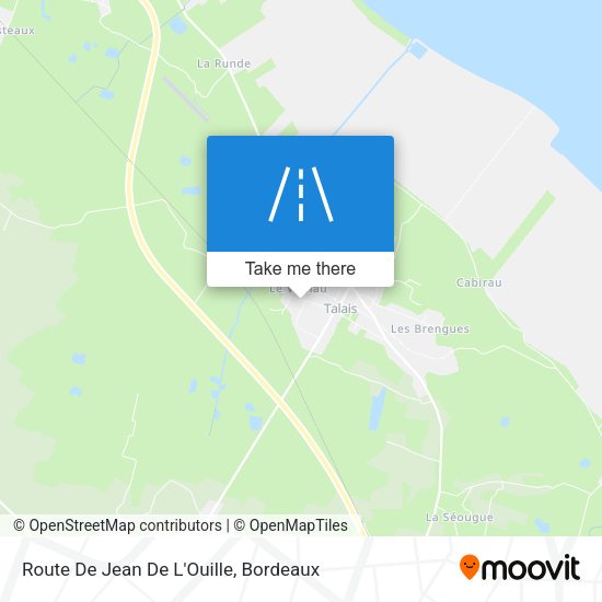 Route De Jean De L'Ouille map