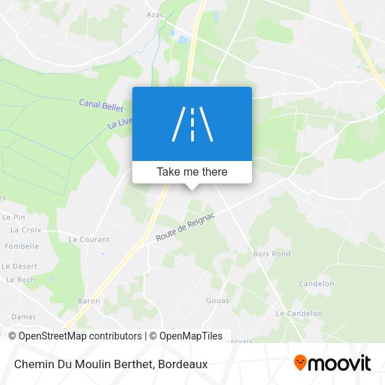Chemin Du Moulin Berthet map