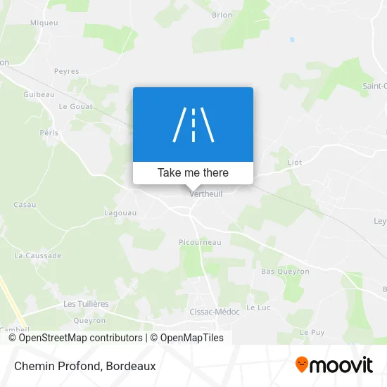 Chemin Profond map