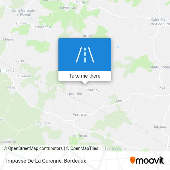 Impasse De La Garenne map