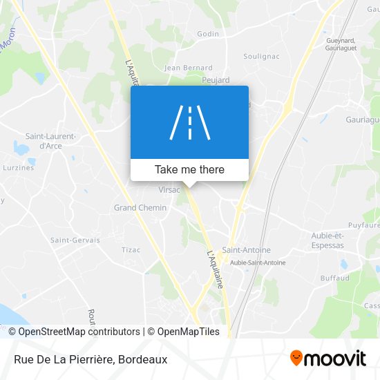 Rue De La Pierrière map