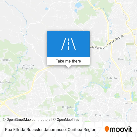 Rua Elfrida Roessler Jacumasso map