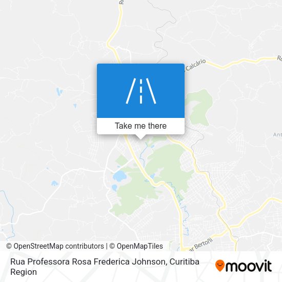 Rua Professora Rosa Frederica Johnson map