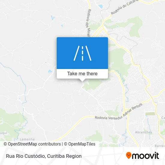Rua Rio Custódio map