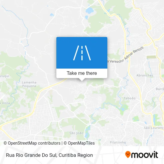 Rua Rio Grande Do Sul map