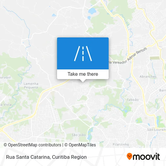 Rua Santa Catarina map
