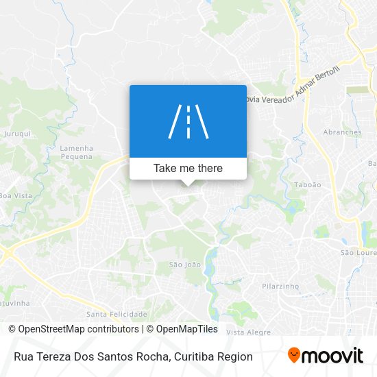Rua Tereza Dos Santos Rocha map