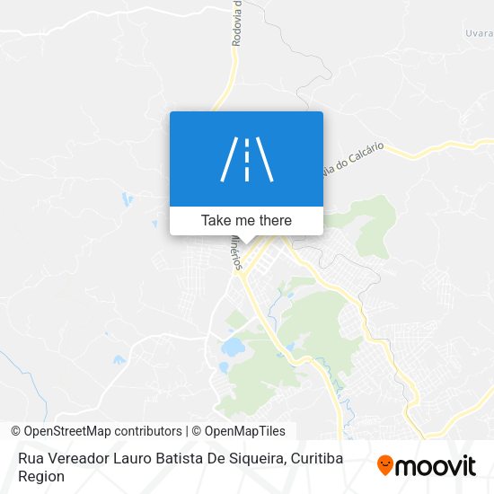 Rua Vereador Lauro Batista De Siqueira map