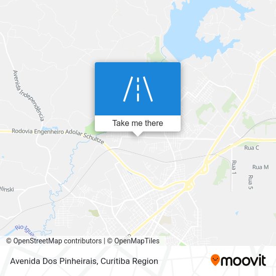 Avenida Dos Pinheirais map