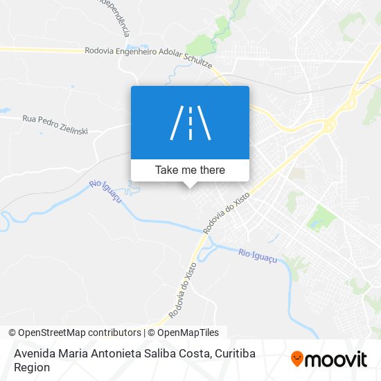 Avenida Maria Antonieta Saliba Costa map