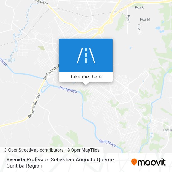 Avenida Professor Sebastião Augusto Querne map