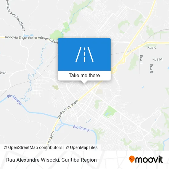 Rua Alexandre Wisocki map