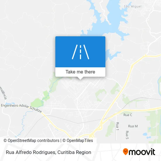 Rua Alfredo Rodrigues map