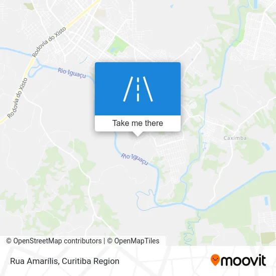 Rua Amarílis map
