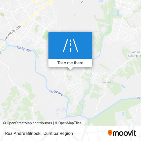 Rua André Bilnoski map