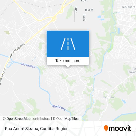 Rua André Skraba map
