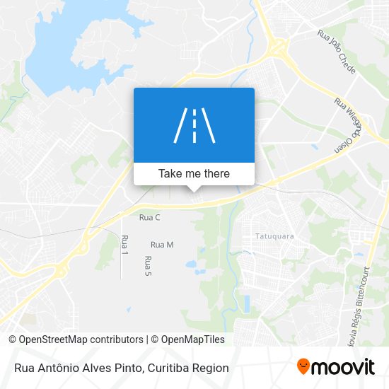Rua Antônio Alves Pinto map
