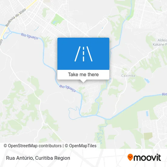 Rua Antúrio map