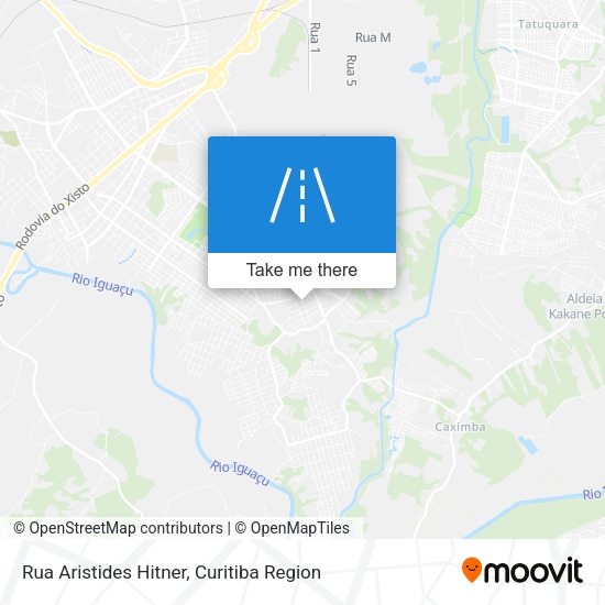 Rua Aristides Hitner map