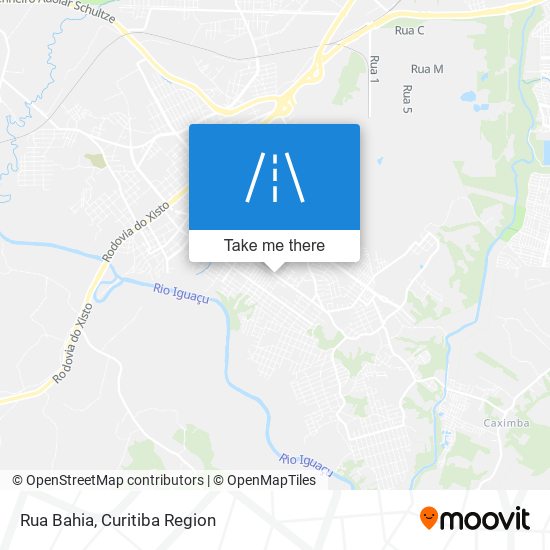 Rua Bahia map