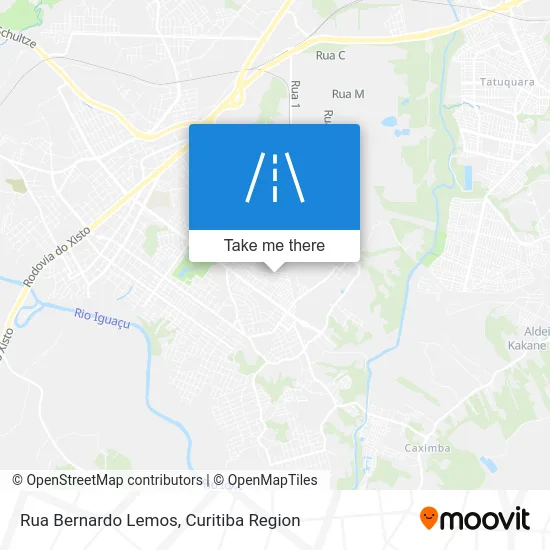 Rua Bernardo Lemos map