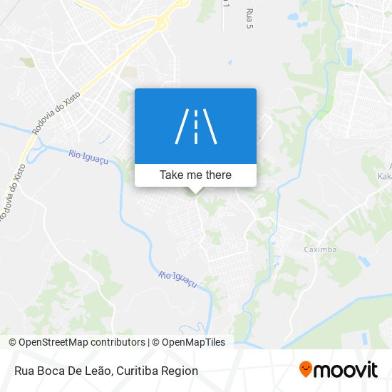 Rua Boca De Leão map