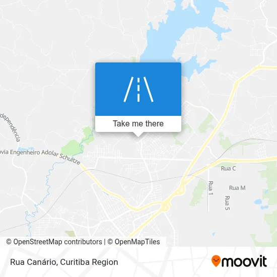 Rua Canário map