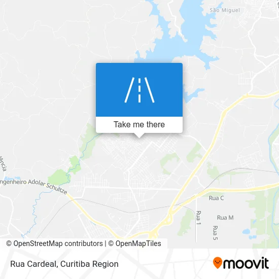 Rua Cardeal map