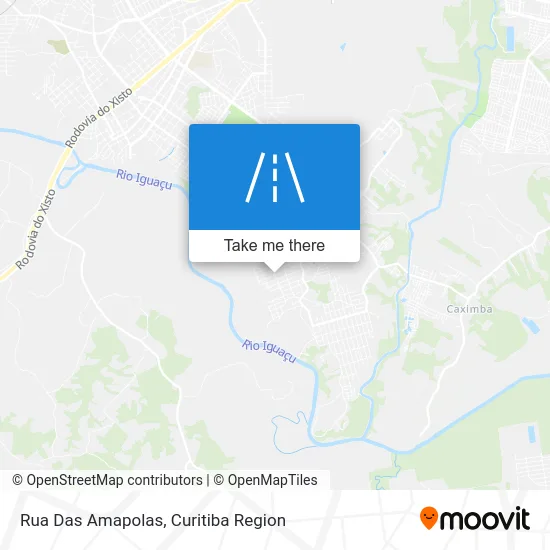 Rua Das Amapolas map