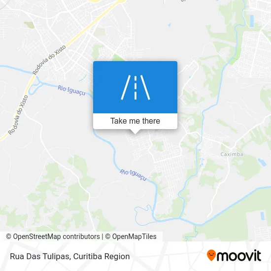 Rua Das Tulipas map
