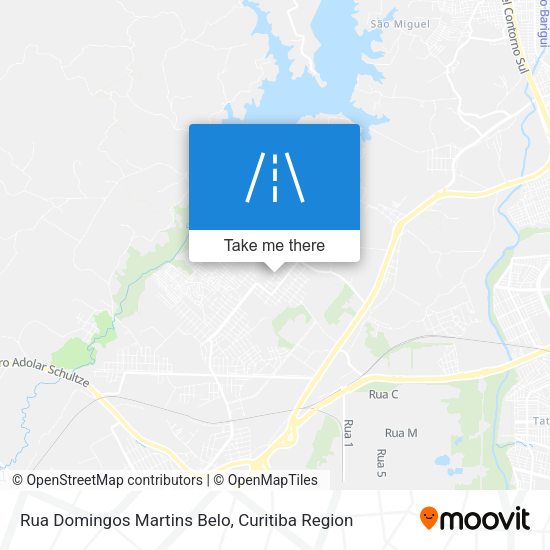 Rua Domingos Martins Belo map