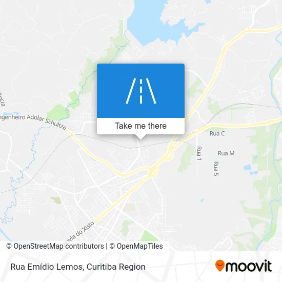 Rua Emídio Lemos map