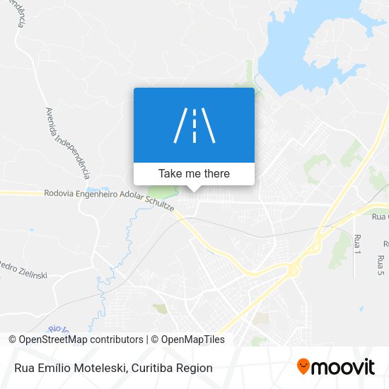 Rua Emílio Moteleski map